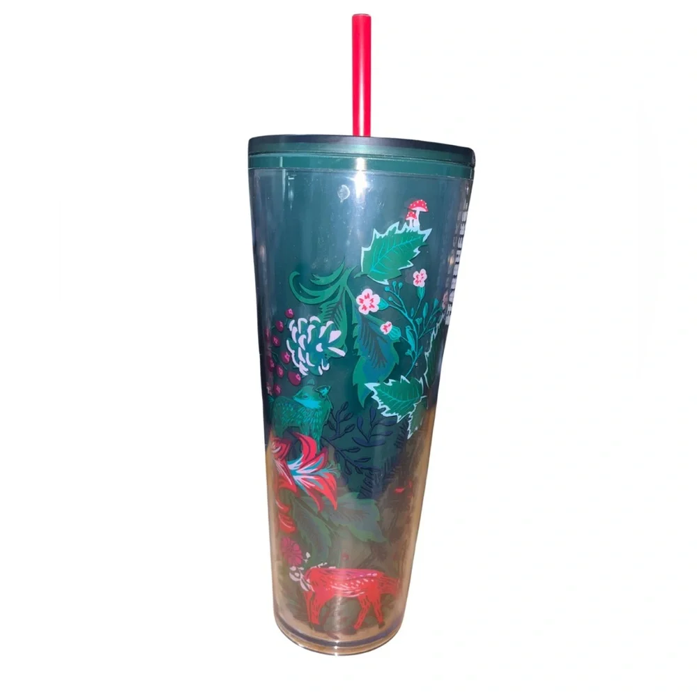NWT Starbucks Poinsettia Holiday 2022 Limited Edition Venti 24oz